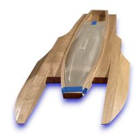 Blazer Marine: Wood Hydro Kit with Fiberglass cowl :  33.5" (850mm)