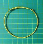 Octura .187 cable, 24" long : Gold color coating