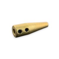 Brass Flex Ferrules: 3/16 shaft to 3/16 Cable : 3/8 OD