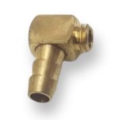 M6 90° brass water jacket inlet/outlet fitting (2/pack)