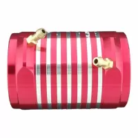 Water jacket 36 x 60mm long : Available in Red or Black